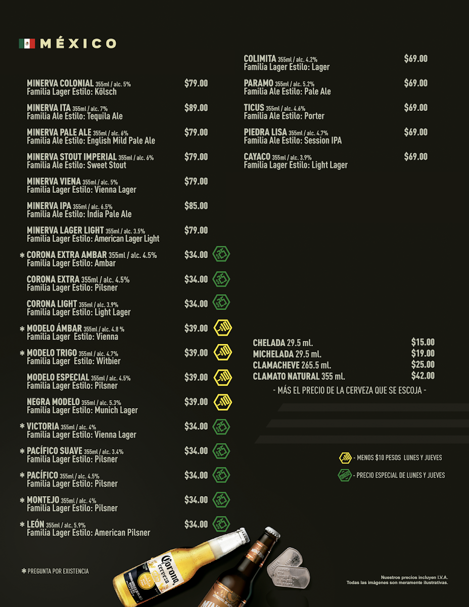 Wings Army Sonata Menu - Image 4